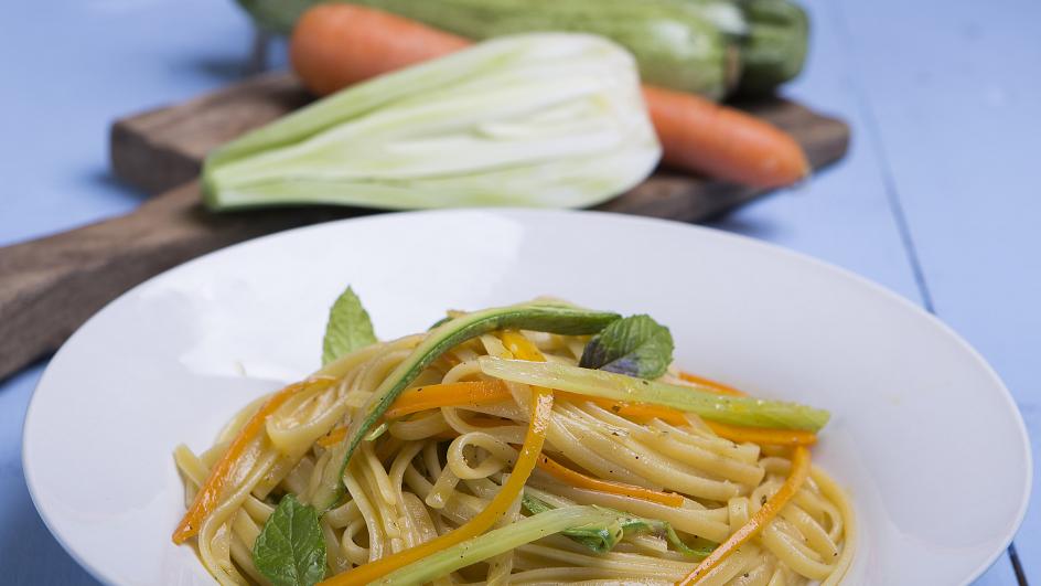 Linguine λαχανικών