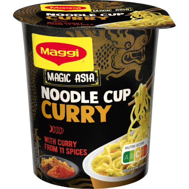 MAGGI Magic Asia NOODLE CUP με γεύση κάρυ