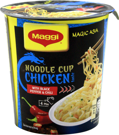 Maggi Noodle Cup με γεύση Κοτόπουλο