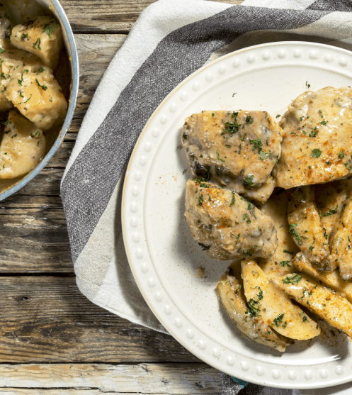 Chicken lemon stew