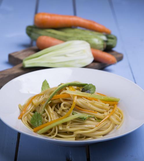 Linguine λαχανικών